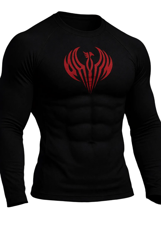 Black PHYNX compression long sleeve